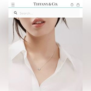 Tiffany and Co Elsa Peretti sterling silver Bean pendant 9mm